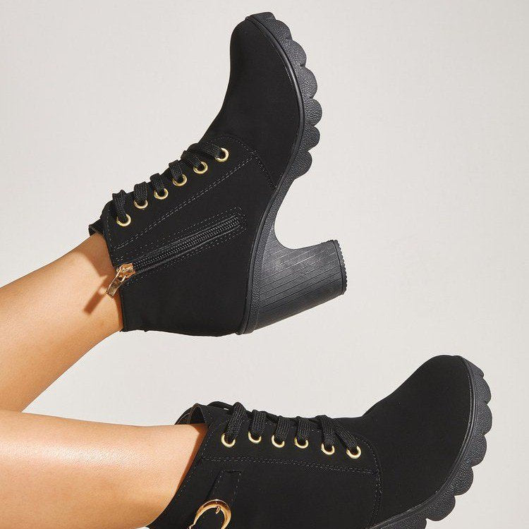 Ottoline | Buckled Leather Booties