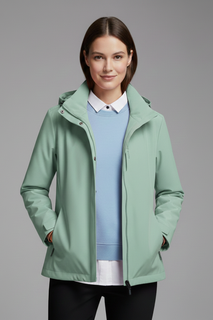 Palmira | Hooded Jacket with Zipper