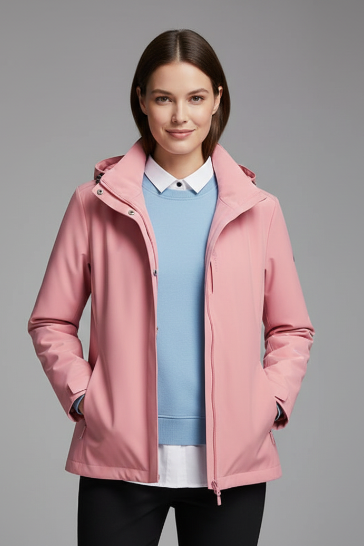 Palmira | Hooded Jacket with Zipper