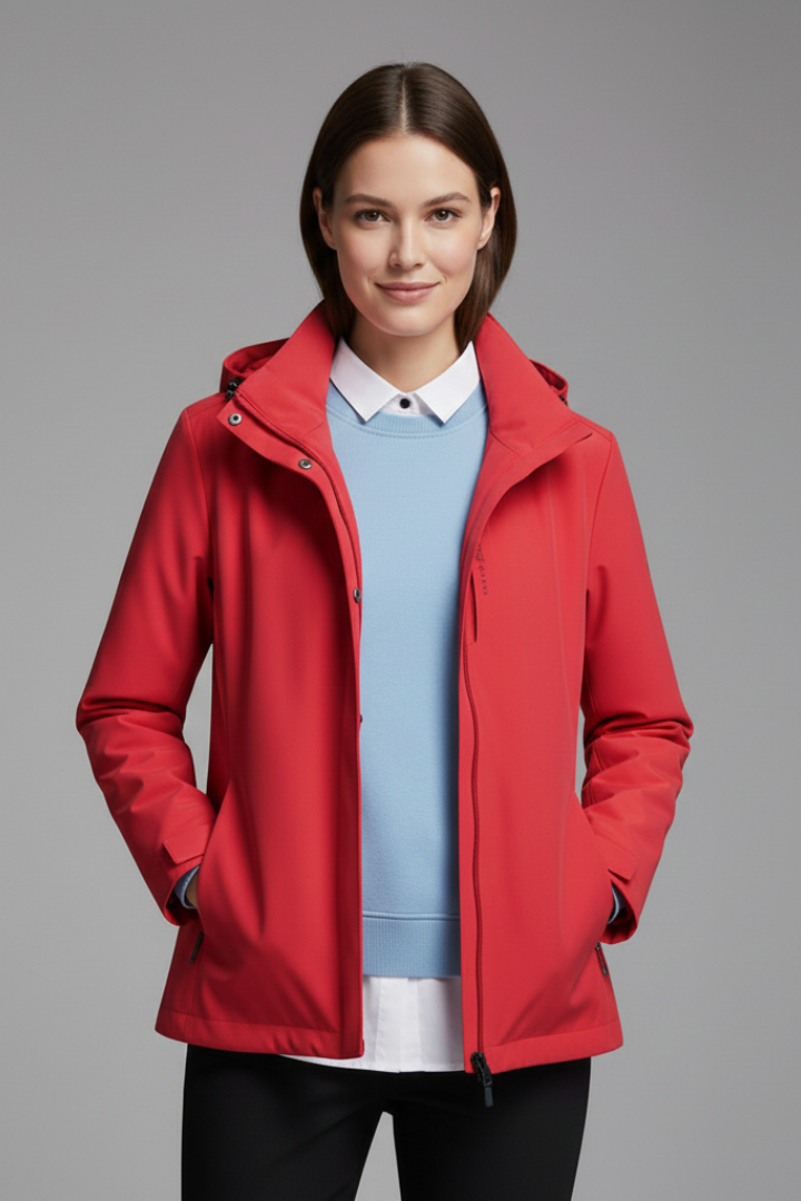 Palmira | Hooded Jacket with Zipper