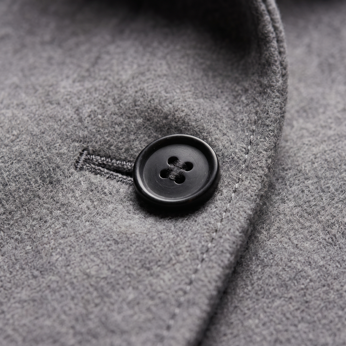 Pandora classic straight-cut button coat, view 2