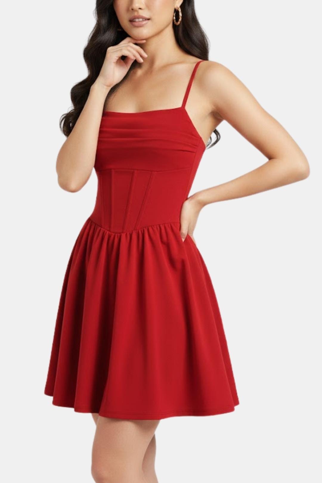 Paulina | Spaghetti Strap Mini Dress