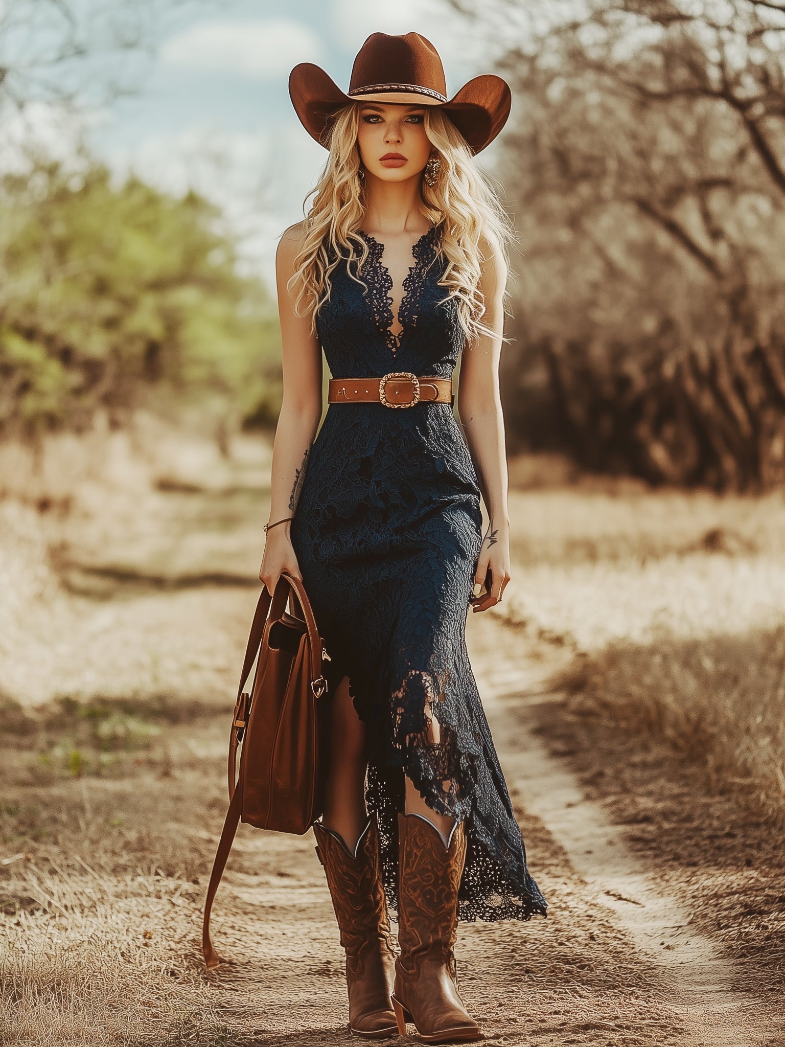 Pearl | V-Neck Sleeveless Midi Dress