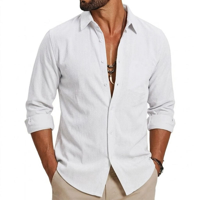 Piero | Slim Fit Button-Up Shirt