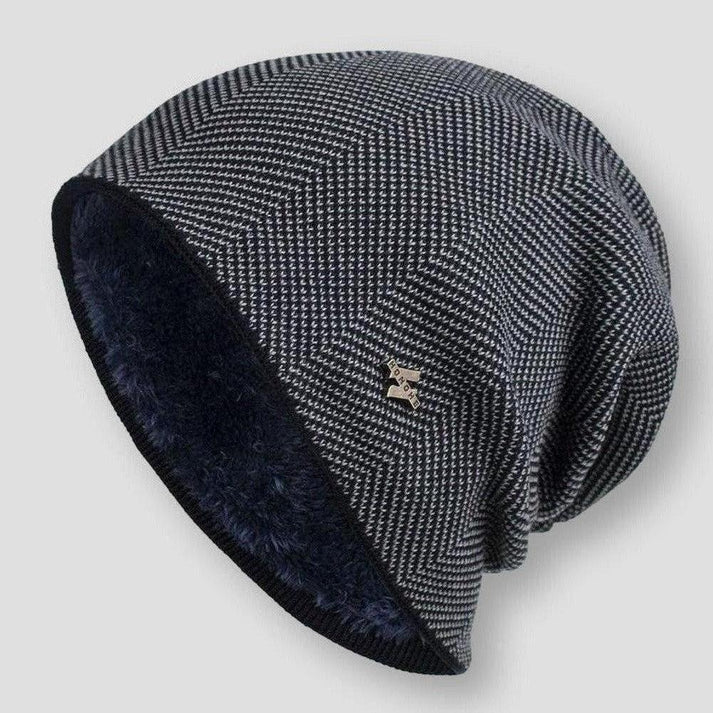 Quillan | Frost Knitted Wool Beanie