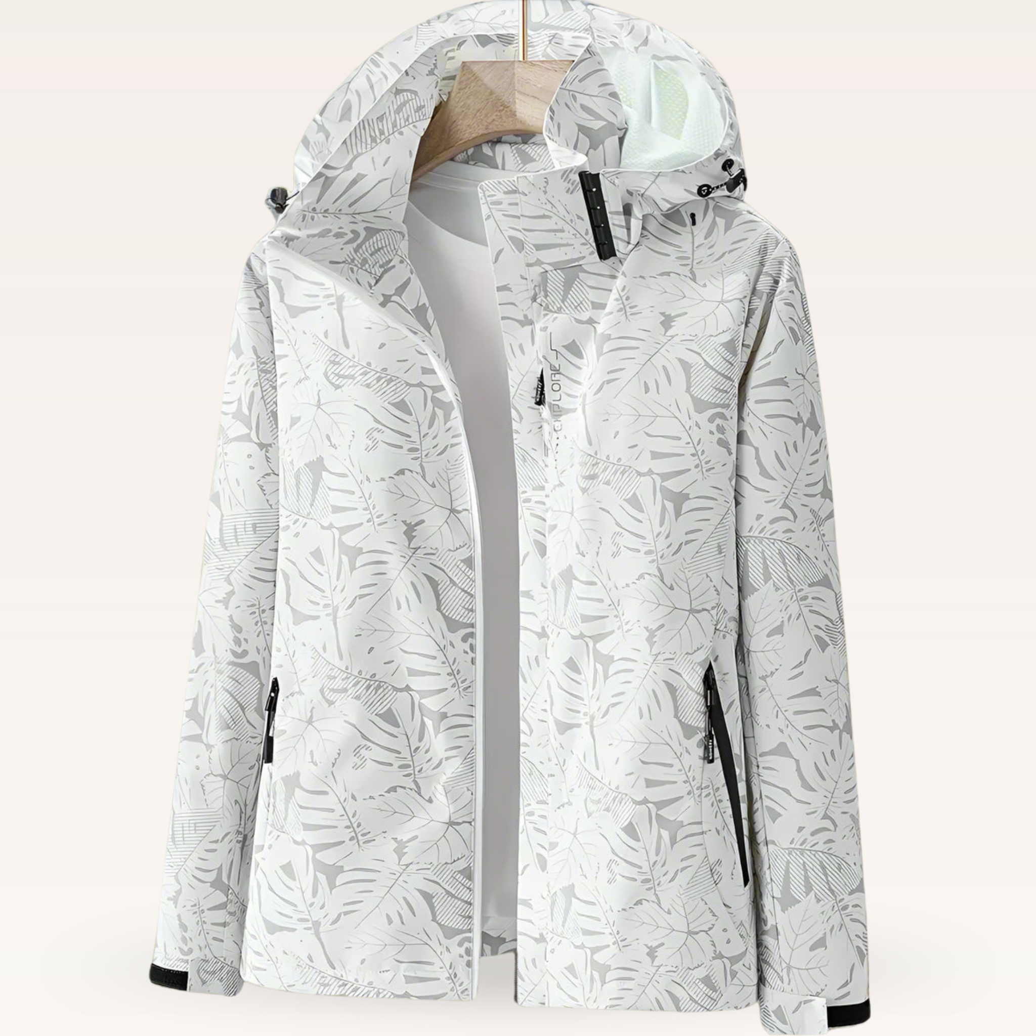 Rachel waterproof summer jacket - front view