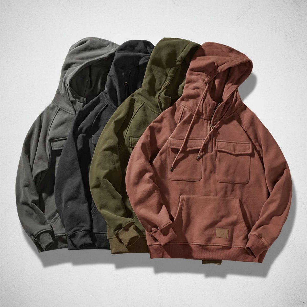 Ranger | Quarter-Zip Utility Hoodie