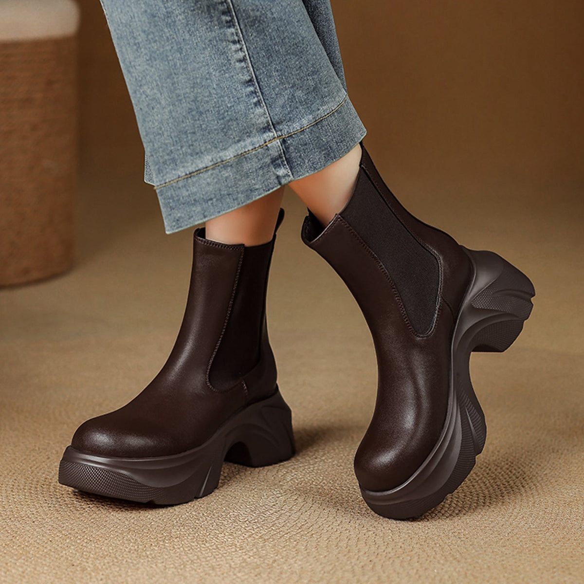 Rhiannon | Sculpted Chelsea Boots