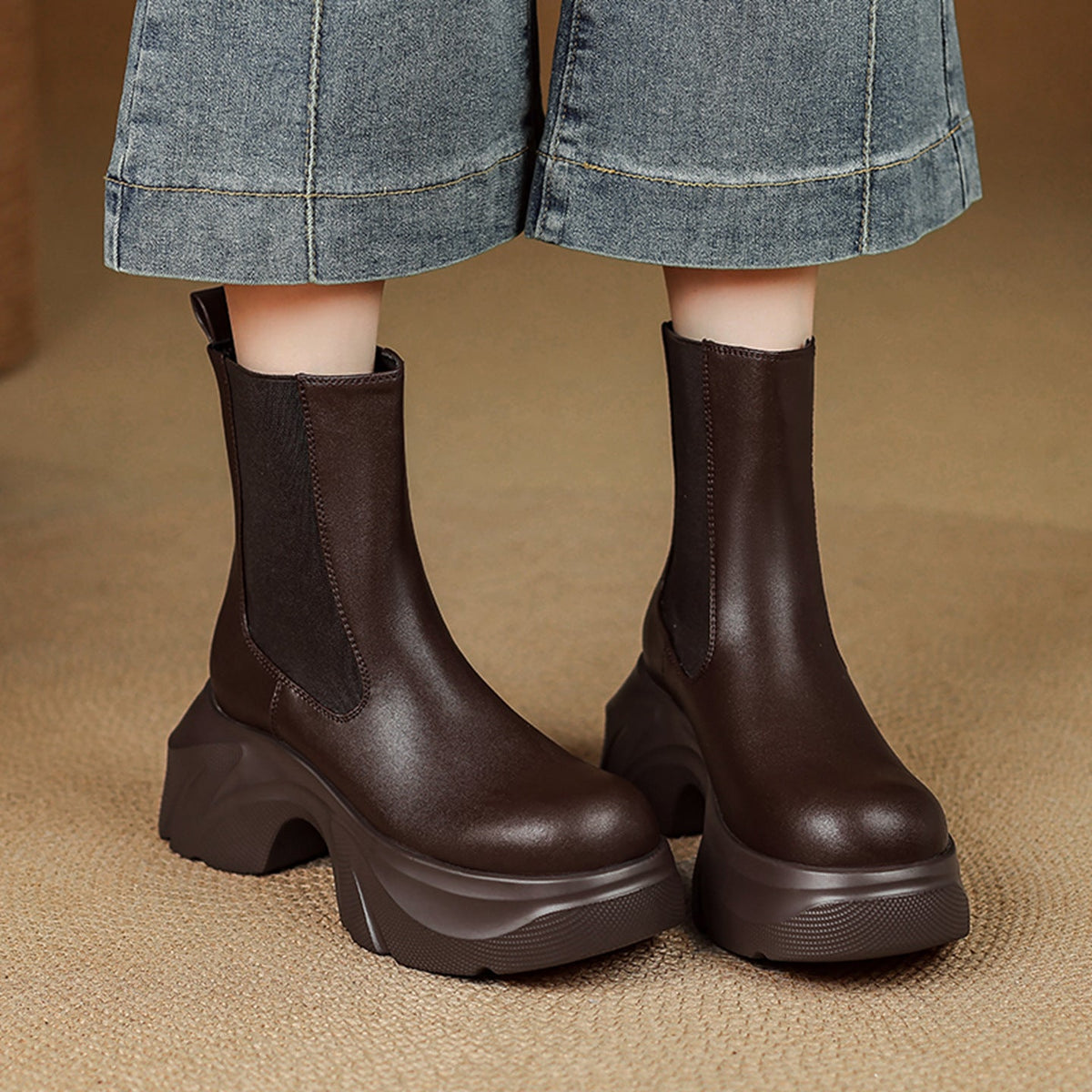 Rhiannon | Sculpted Chelsea Boots