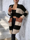 Rosalie | Colorblock Longline Cardigan
