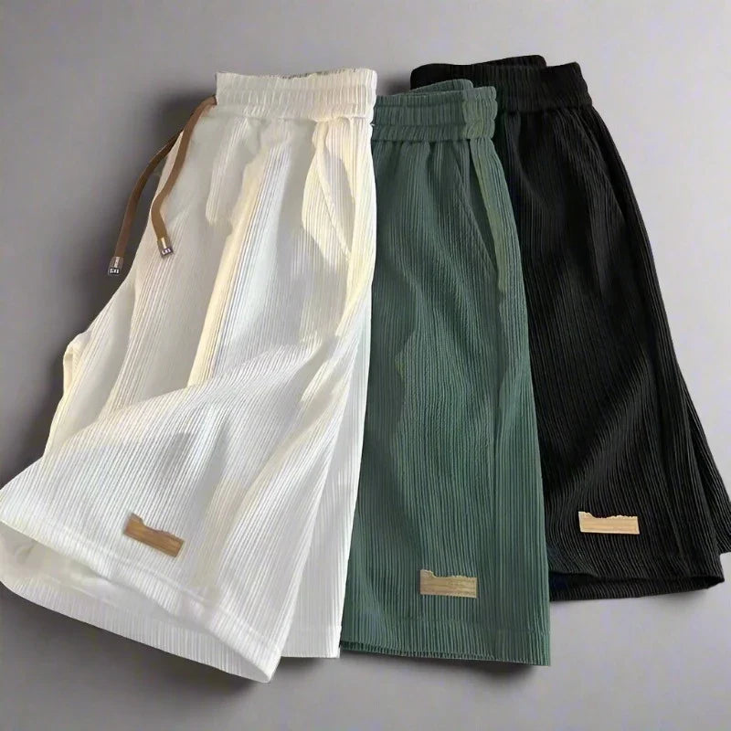 Rosario | Ribbed Relaxed Fit Shorts