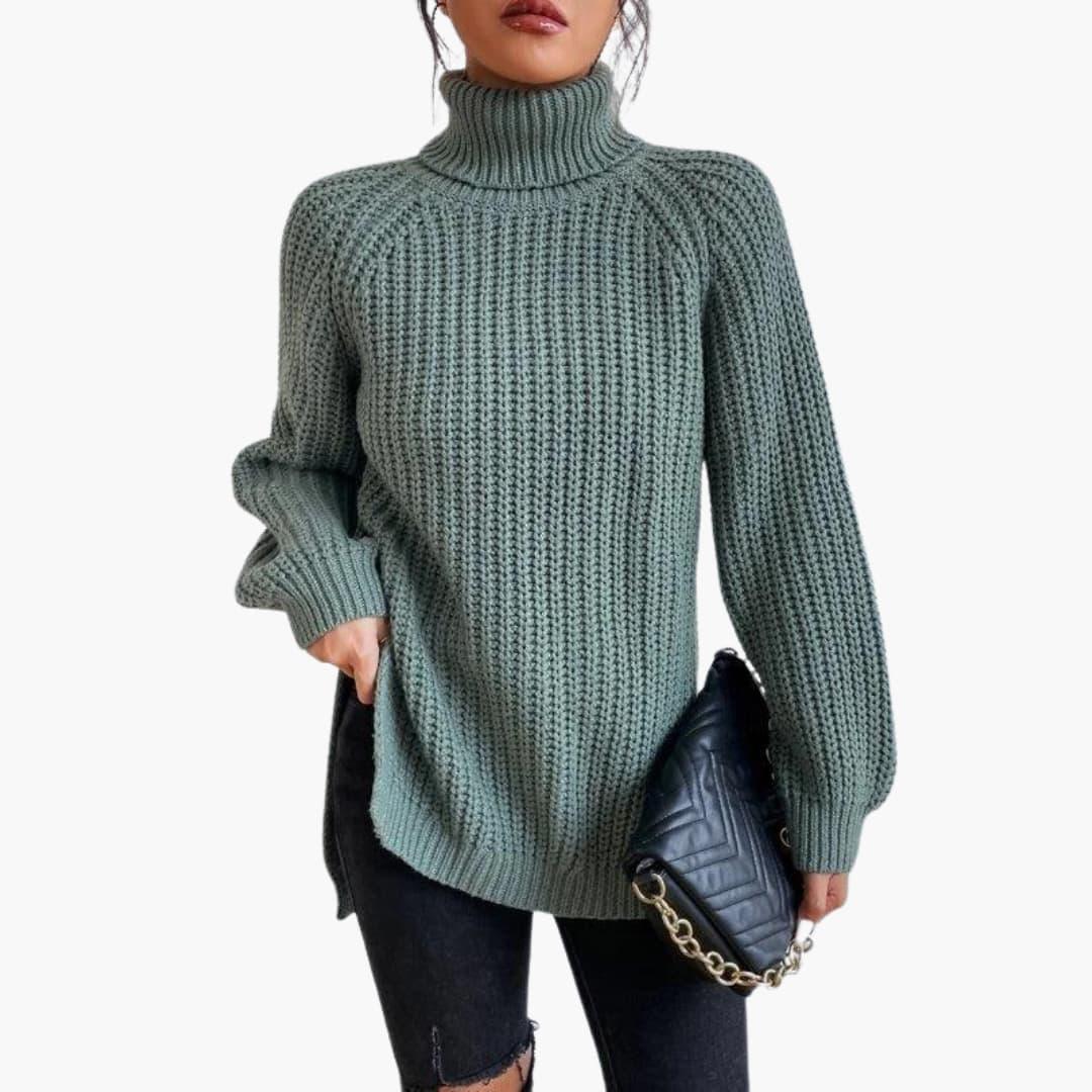 Rosie oversized turtleneck jumper - color options 4