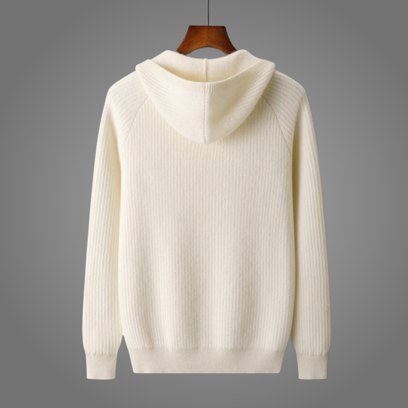 Ryan wool hoodie - side view