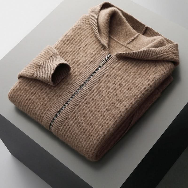 Ryan wool hoodie - detail view