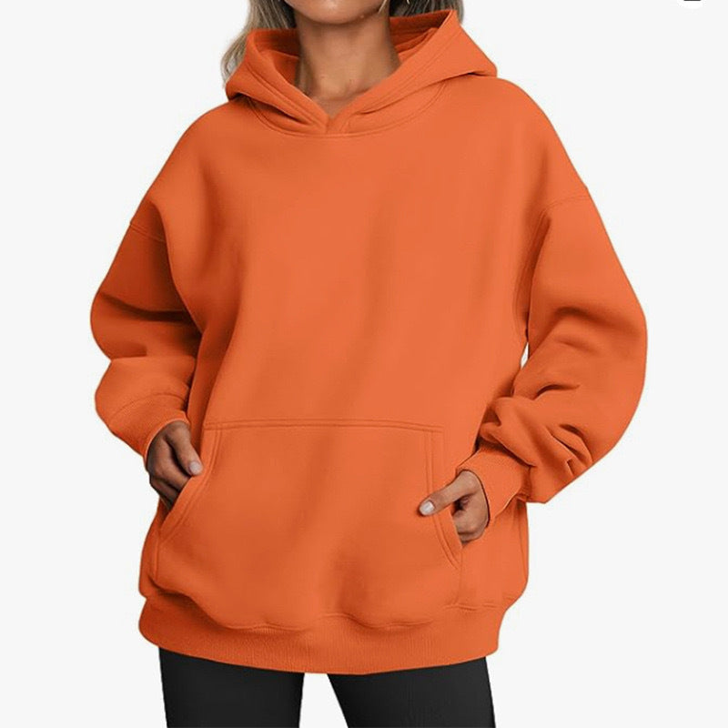 Amarantha | Soft Oversized Pocket Hoodie