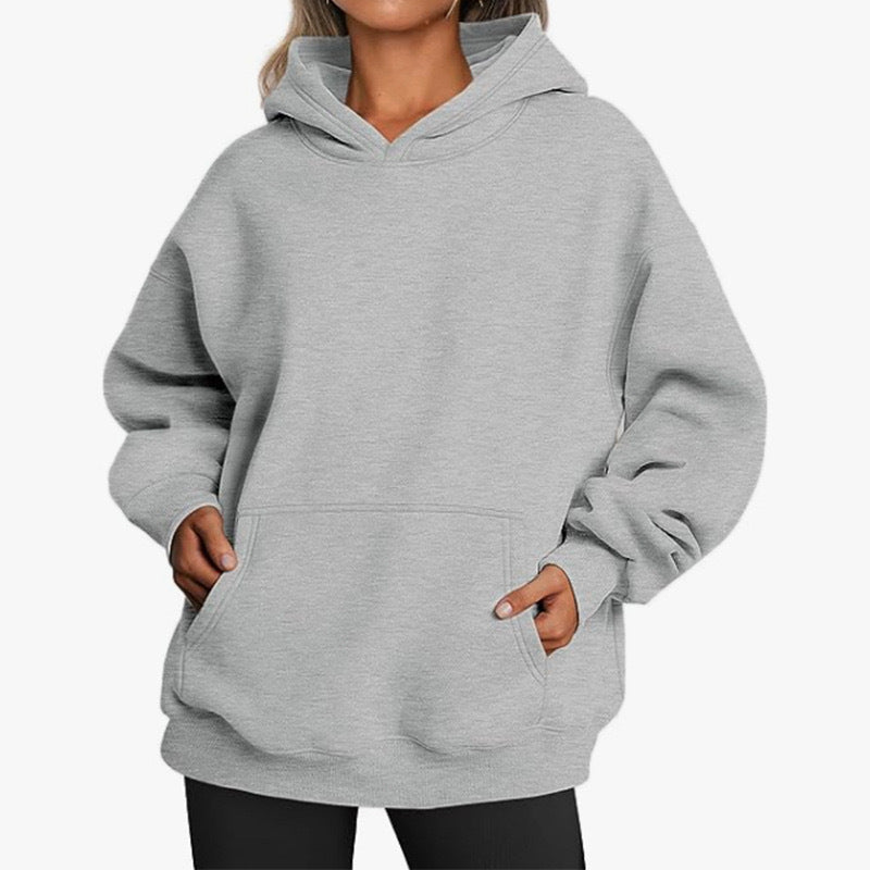 Amarantha | Soft Oversized Pocket Hoodie