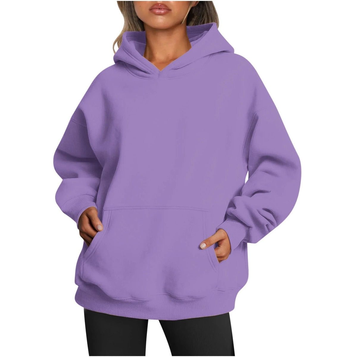 Amarantha | Soft Oversized Pocket Hoodie