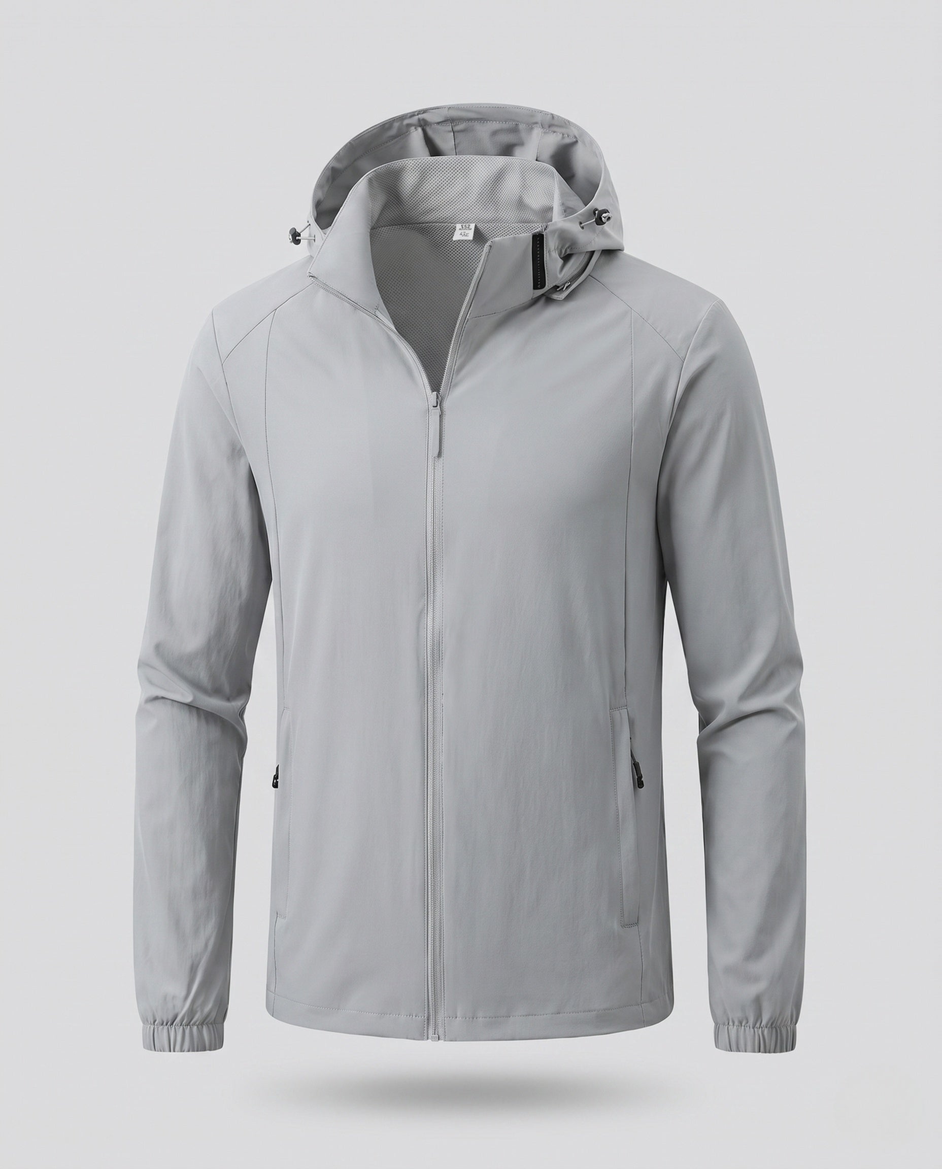 Sam water-repellent hooded jacket - color Light Gray