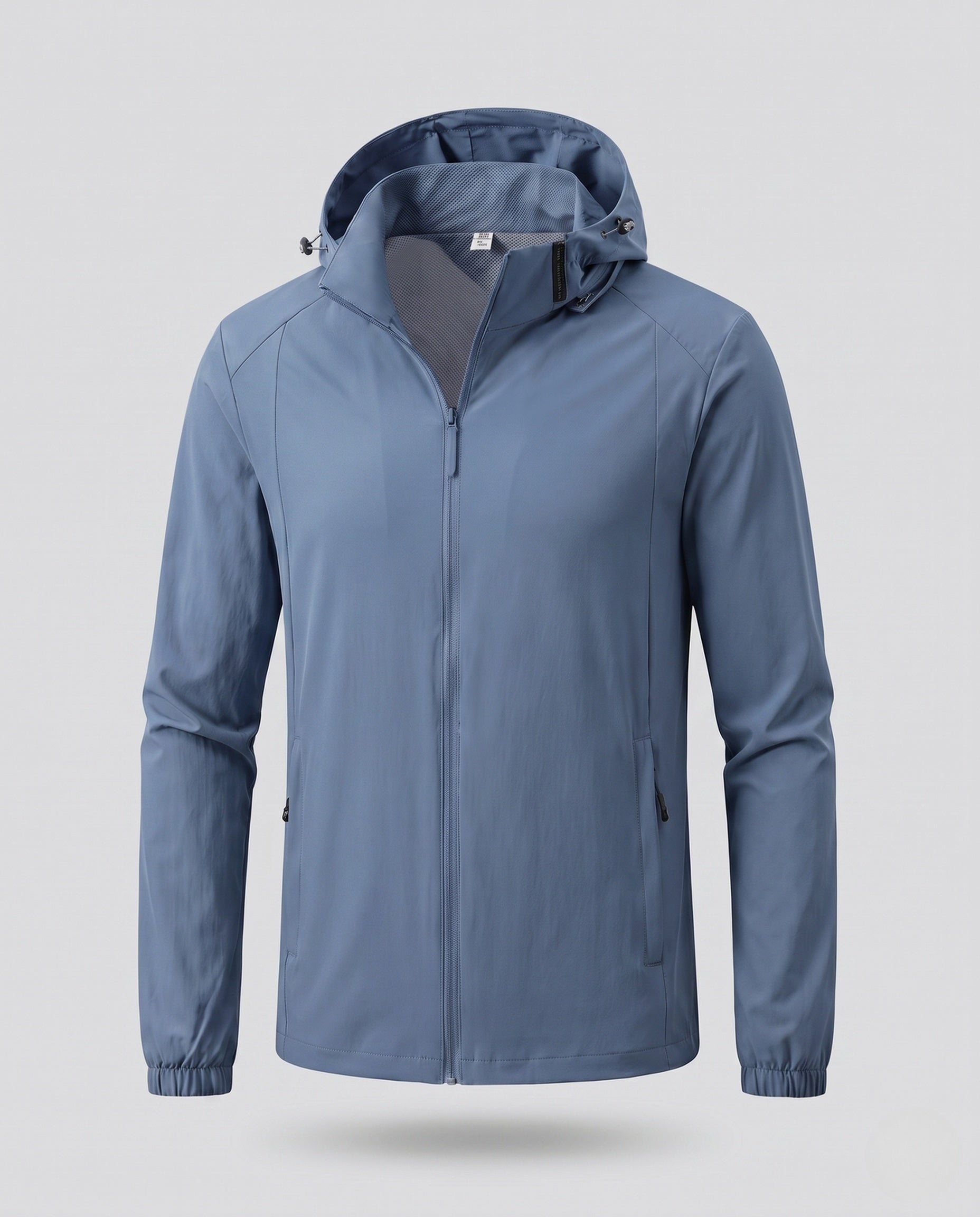 Sam water-repellent hooded jacket - color Smoke Gray