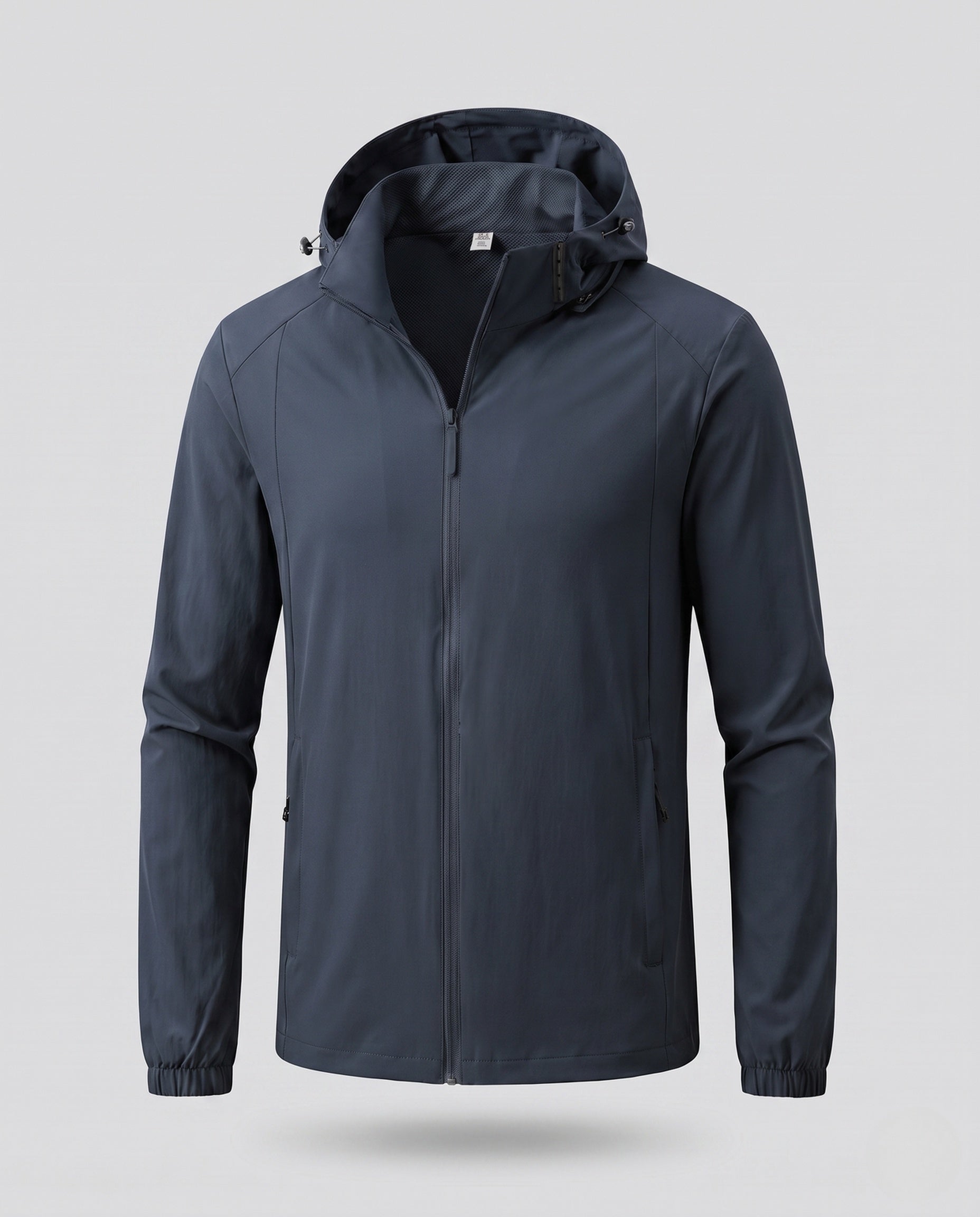 Sam water-repellent hooded jacket - color Coral Red