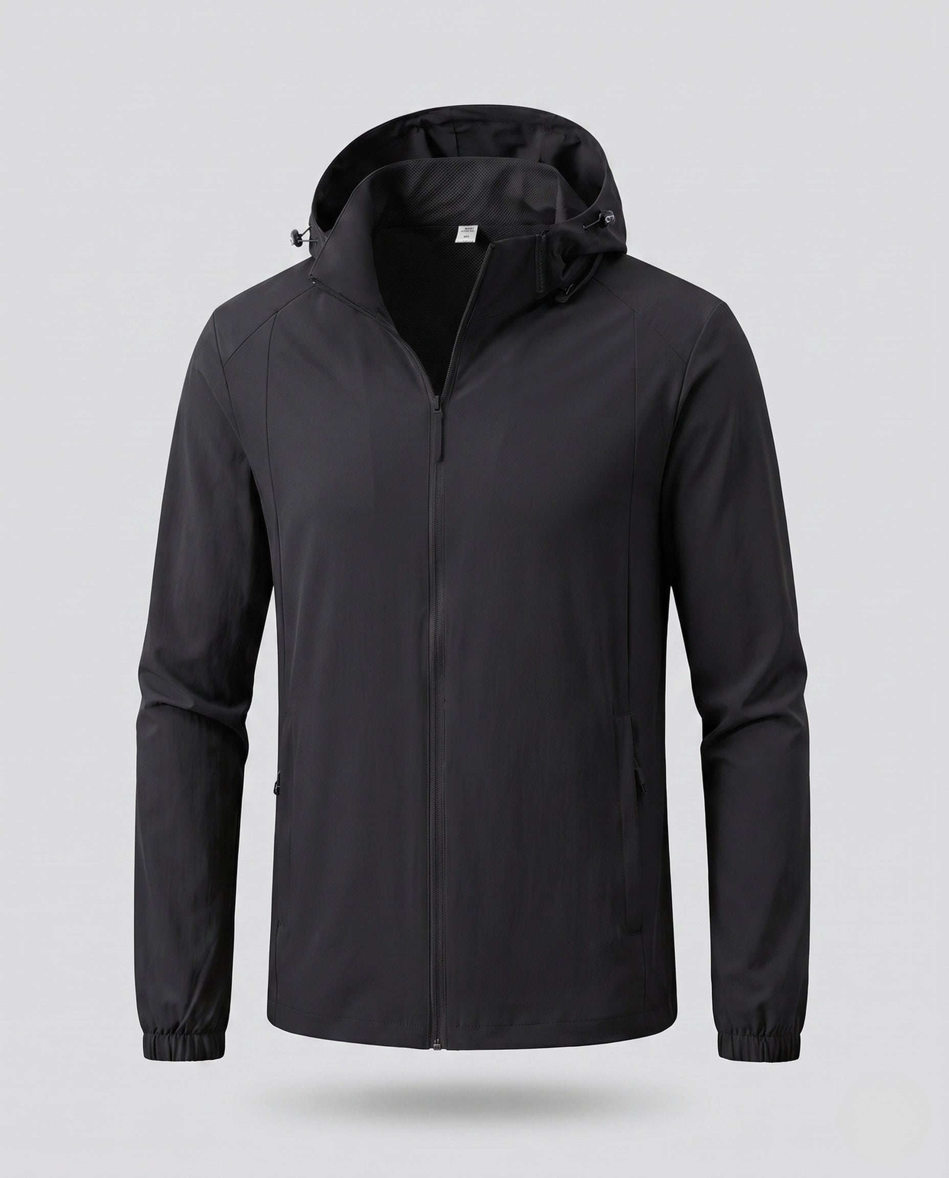 Sam water-repellent hooded jacket - color Black