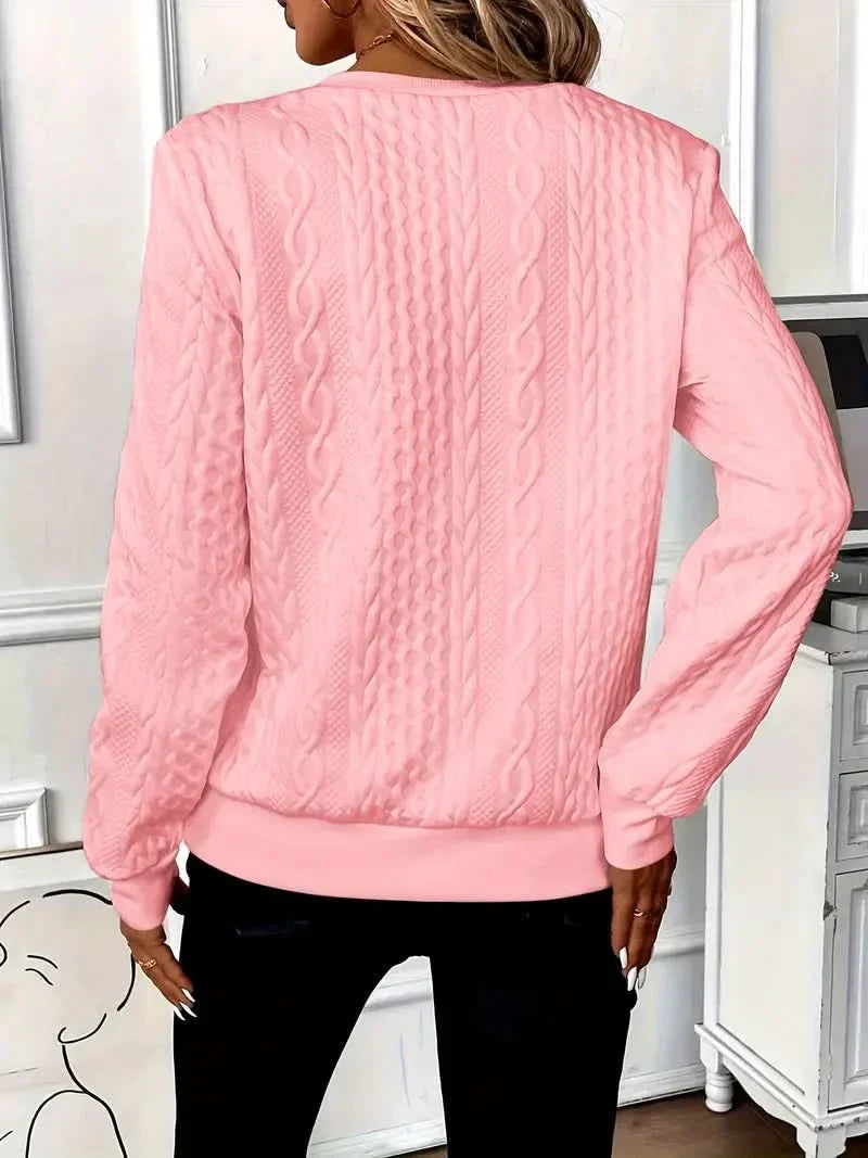 Sarah | Hooded Zip Sweater