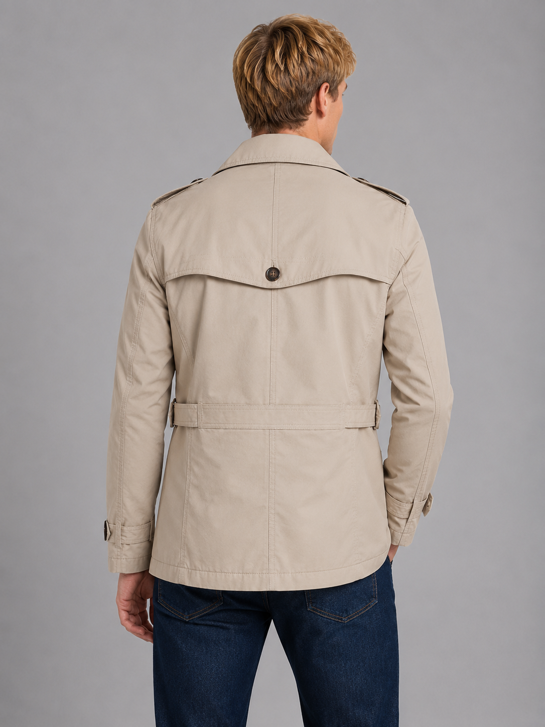 Sebastian | Double Breasted Trench Coat