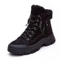 Selwynne | Genuine Leather Plush-Lined Snow Boots