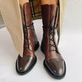 Senna | Lace-Up Heeled Ankle Boots