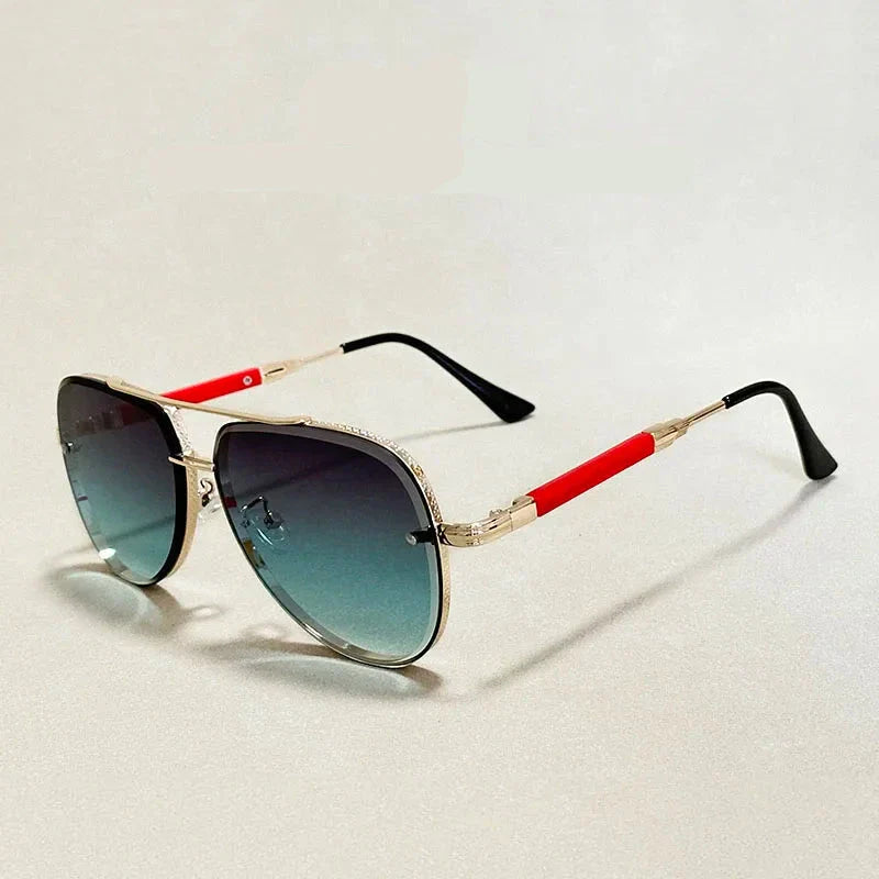 Silvio | Classic Aviator Gradient Sunglasses