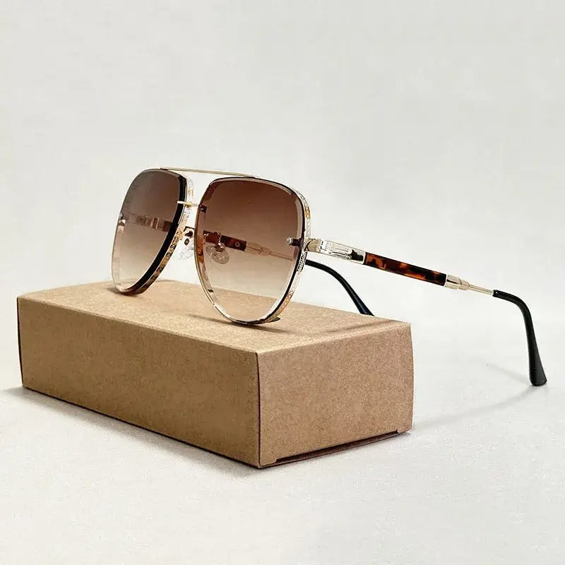 Silvio | Classic Aviator Gradient Sunglasses