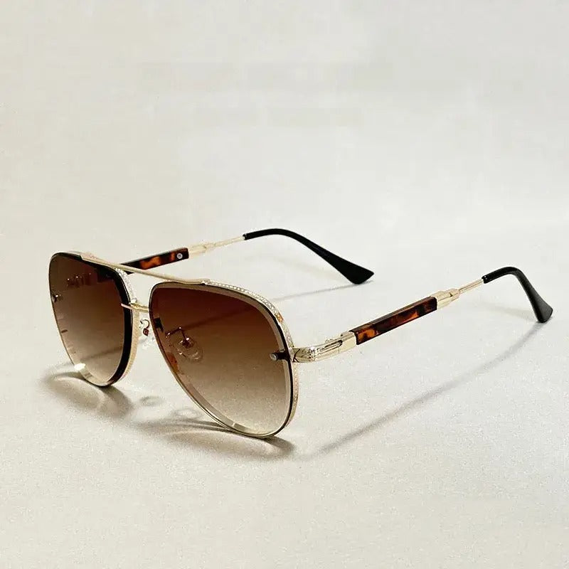 Silvio | Classic Aviator Gradient Sunglasses