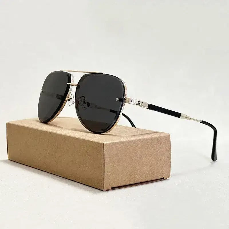 Silvio | Classic Aviator Gradient Sunglasses