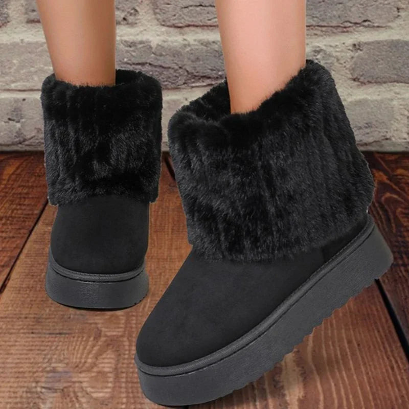 Sorrelia | Plush-Trim Slip-On Snow Boots