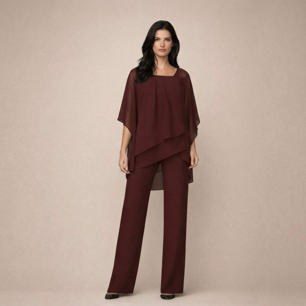 Stephanie | Women's Off Shoulder Wide Leg Set