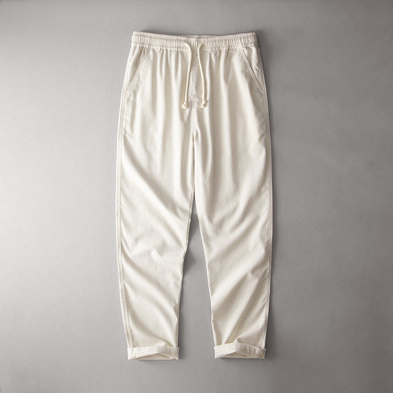 Steven | Linen Drawstring Lounge Pants