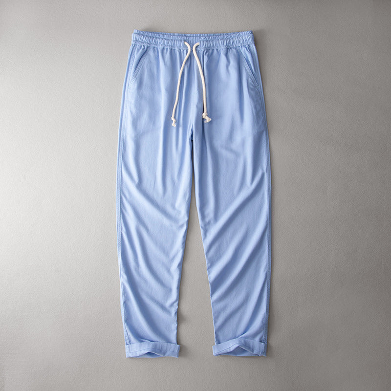 Steven | Linen Drawstring Lounge Pants