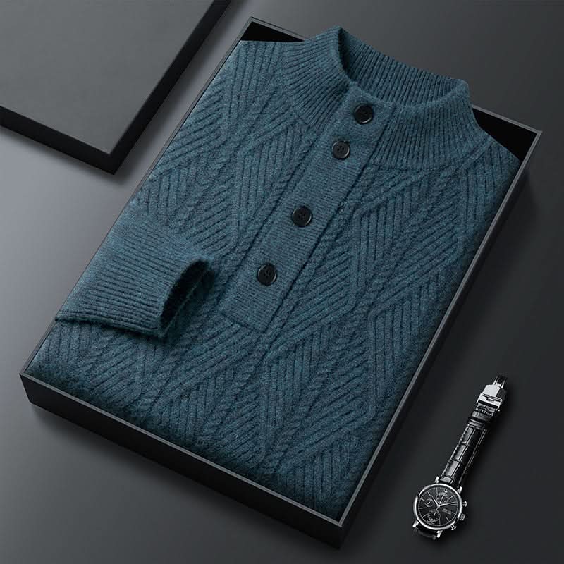 Steven | Half-Zip Merino Sweater