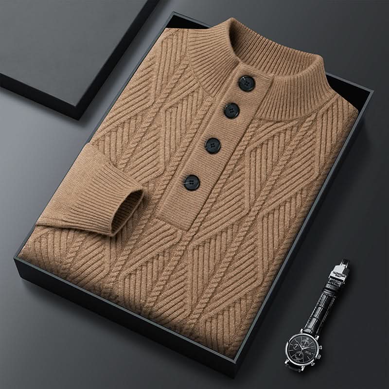 Steven | Half-Zip Merino Sweater
