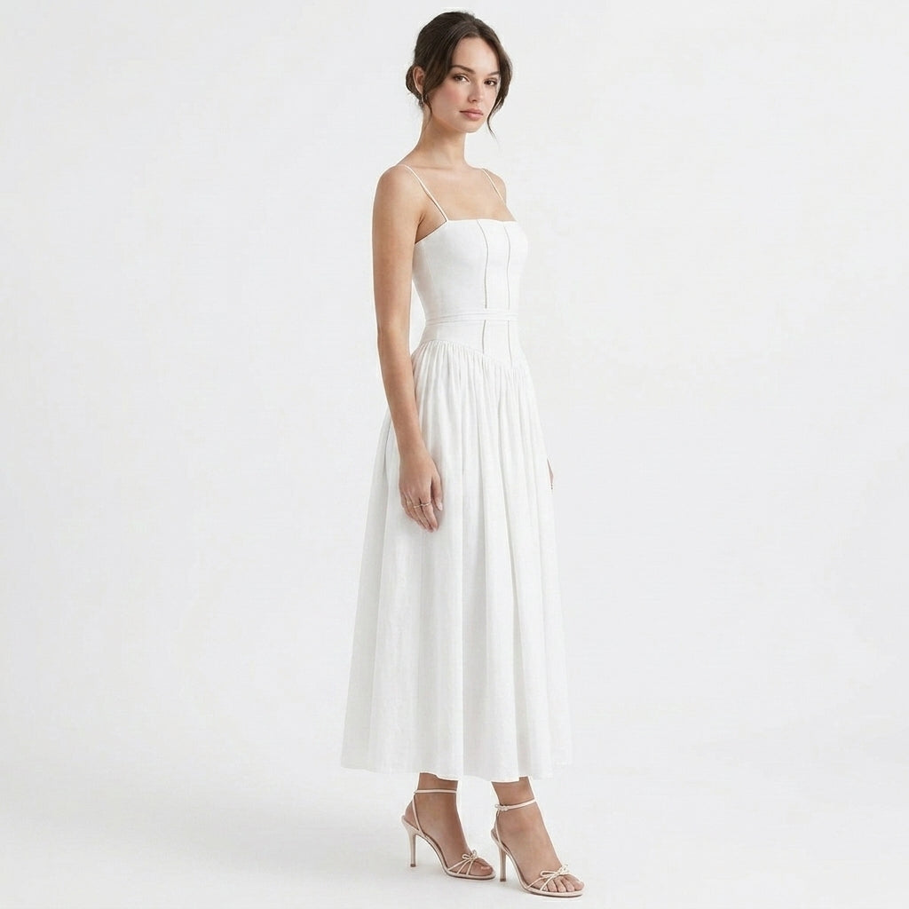 Tatiana | Corset Midi Dress
