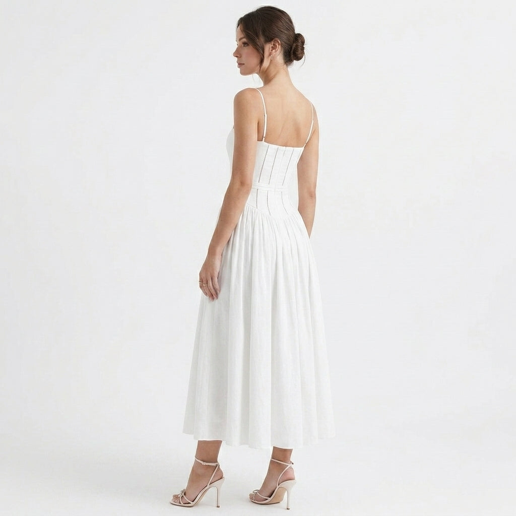 Tatiana | Corset Midi Dress