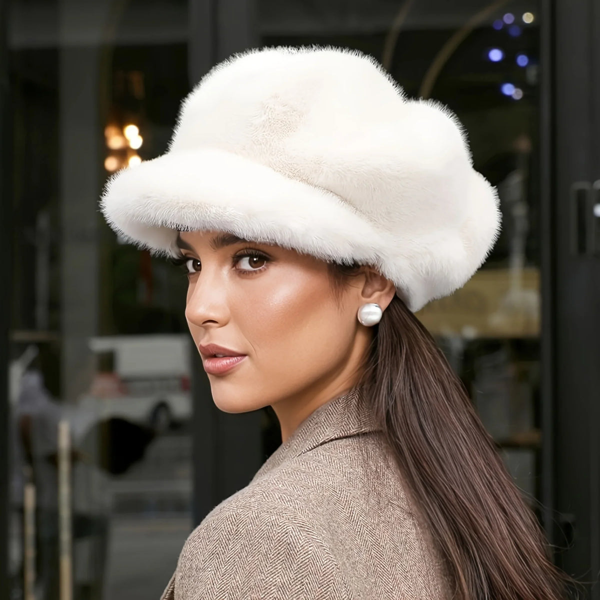 Tavish | Cloud Fur Hat