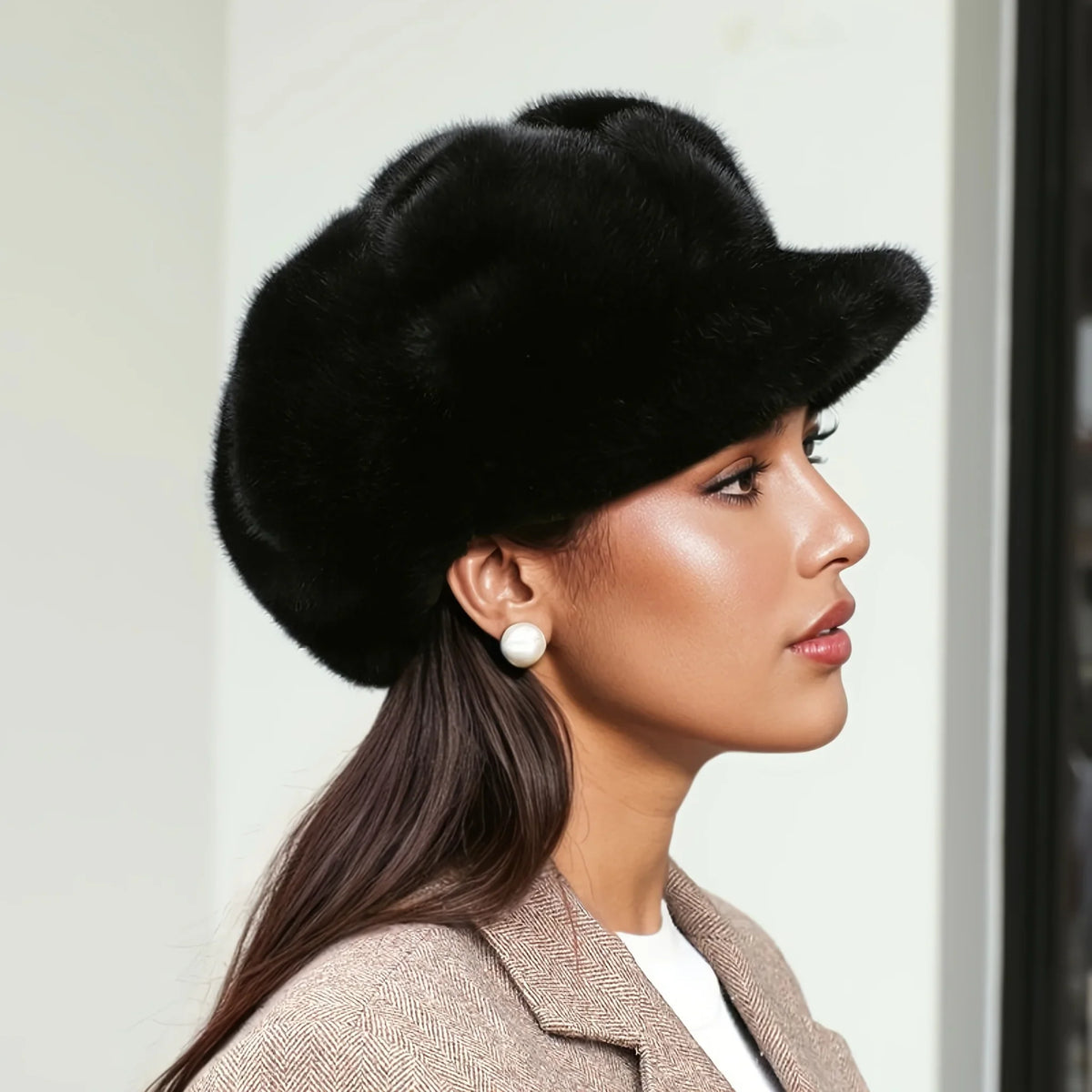 Tavish | Cloud Fur Hat