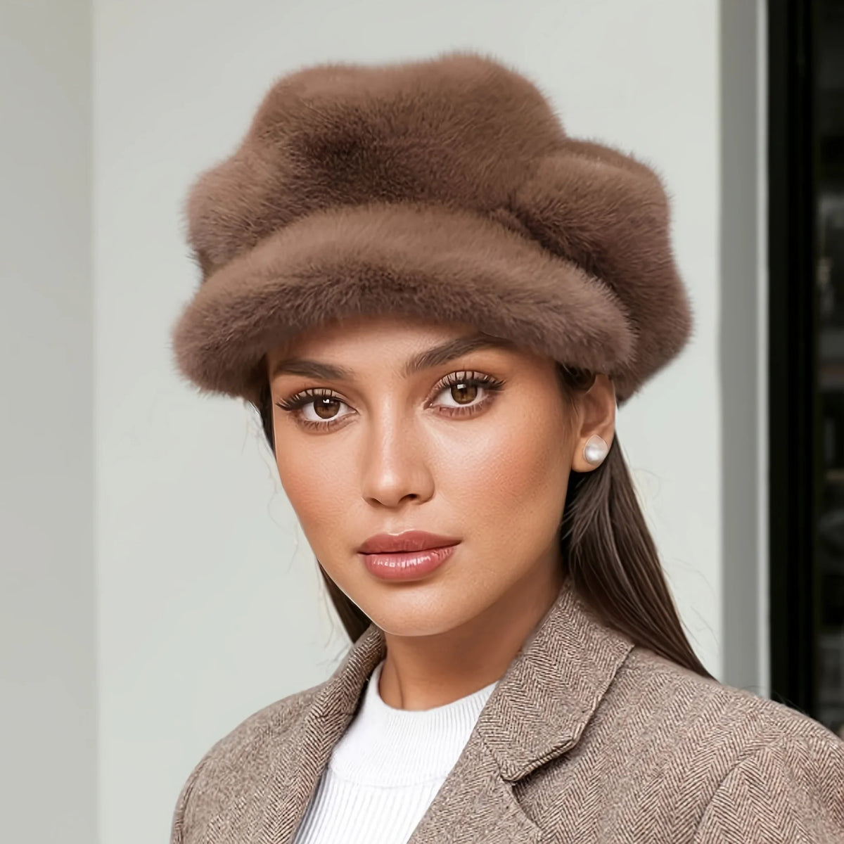 Tavish | Cloud Fur Hat