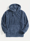Thaddeus | Ribbed Pullover Hoodie