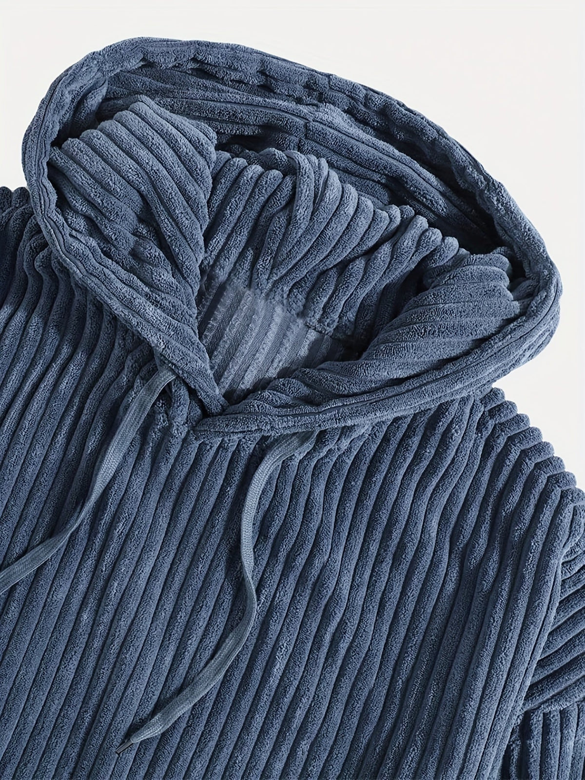 Thaddeus | Ribbed Pullover Hoodie