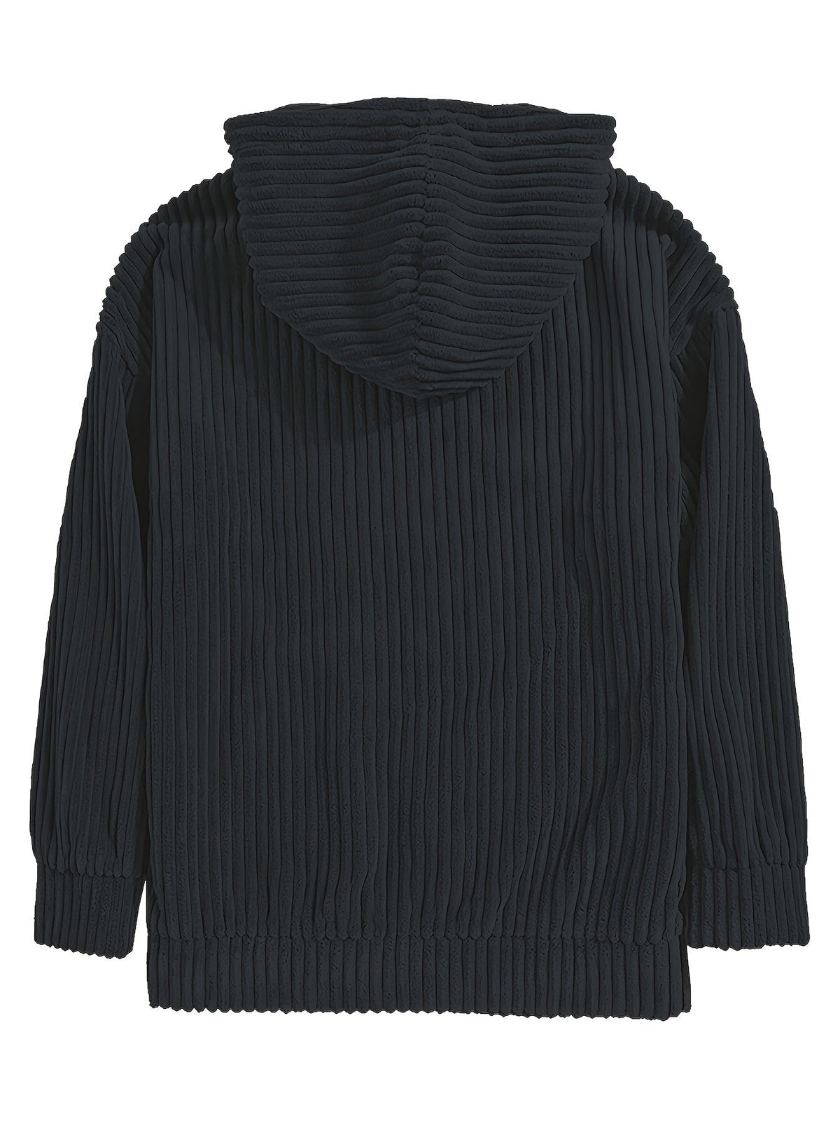Thaddeus | Ribbed Pullover Hoodie
