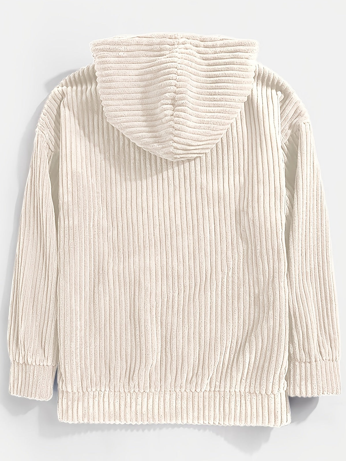 Thaddeus | Ribbed Pullover Hoodie