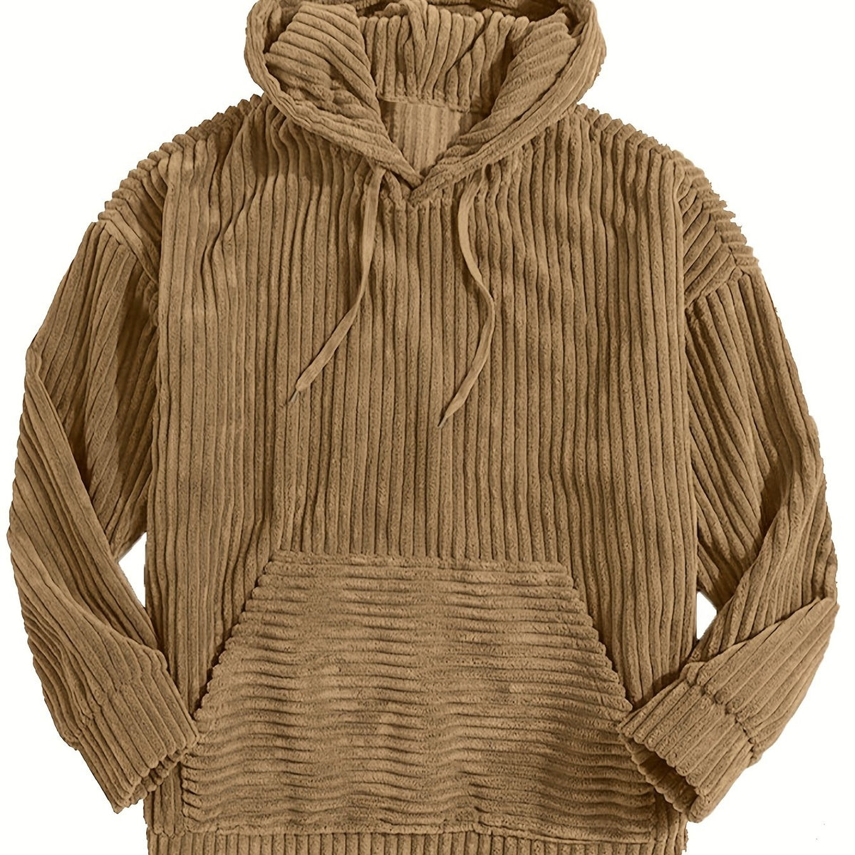 Thaddeus | Ribbed Pullover Hoodie