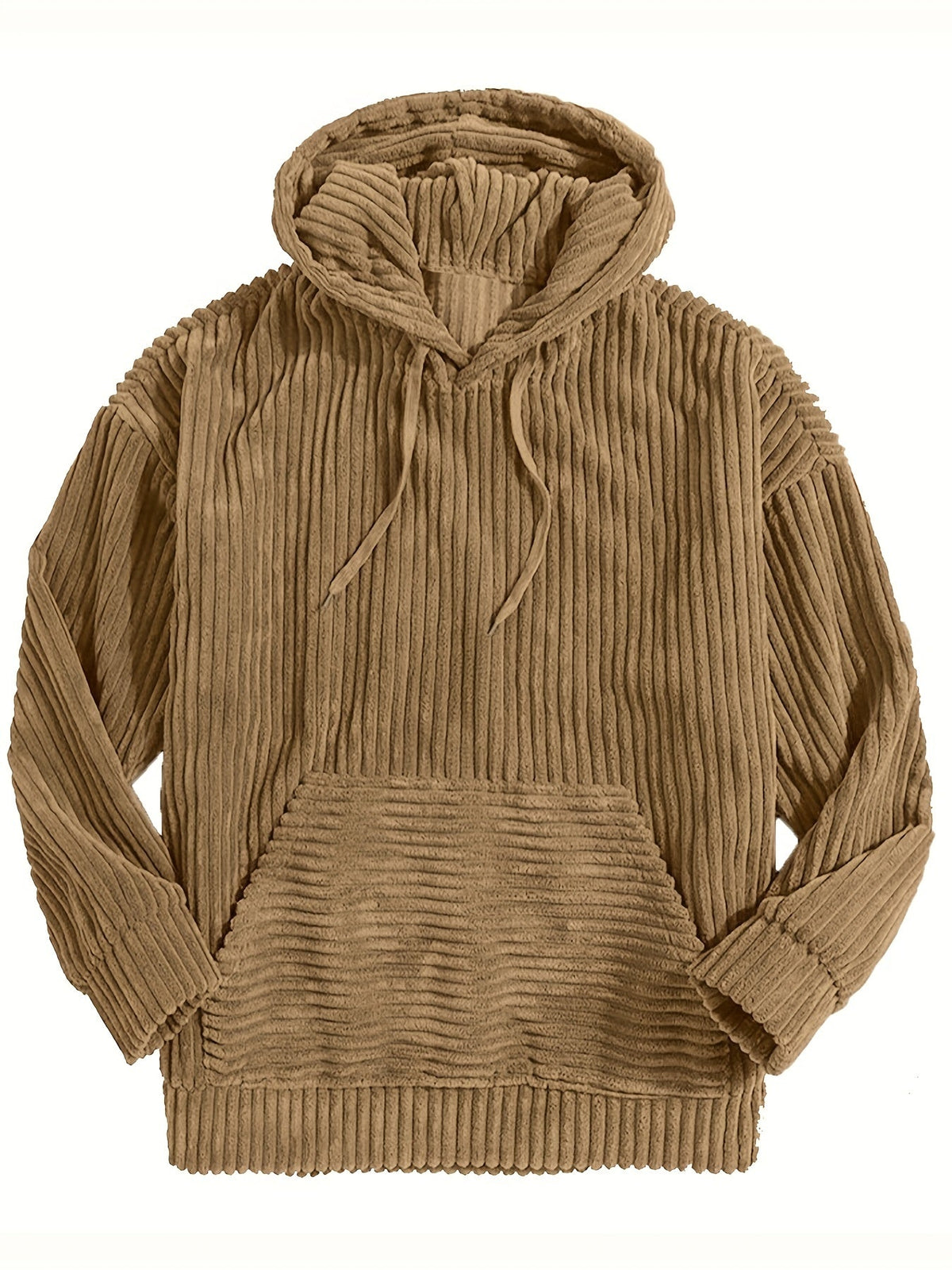 Thaddeus | Ribbed Pullover Hoodie